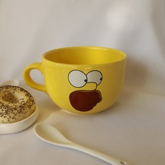 Tazones Homero Simpson 600 ml. x 2 unidades