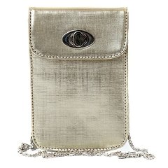 Funda Mujer Cuero Saffiano Dorado | Modelo Antonella