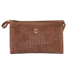 Necesers Mujer Cuero Bambú Suela | Vanesa Giardino