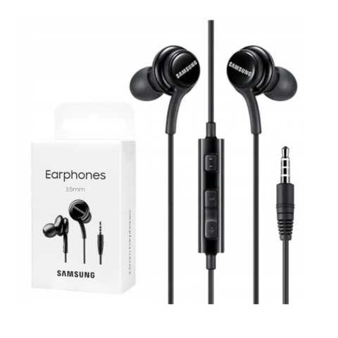 Auriculares Samsung 3.5mm earphones Black