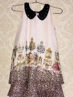 Vestido Anjo D'Agua Moda Infantil 181748A - comprar online
