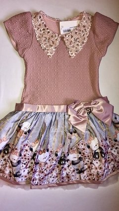 Vestido Anjo D'Agua Moda Infantil 181751C - comprar online