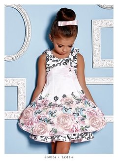 Vestido Infantil Miss Cake Doce Princesa 510184