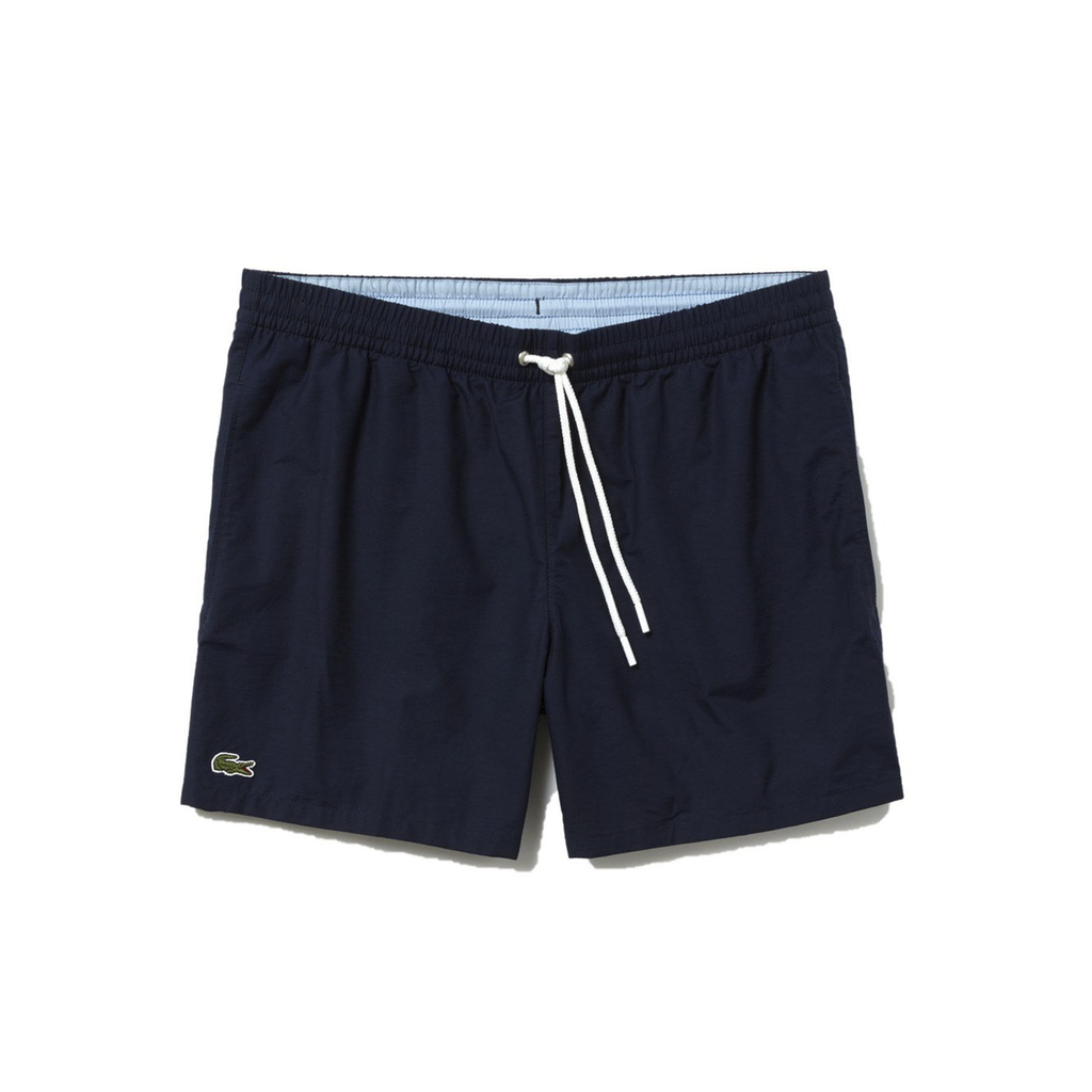 Short De Baño Hombre Lacoste Classic Azul Marino