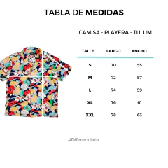 CAMISA - Playera - Tulum - KAJU #Diferenciate!