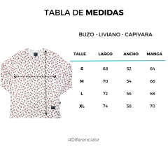 BUZO - Liviano - Capivara - tienda online