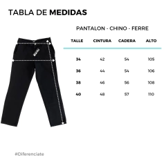 Pantalon - Chino - Genaro - KAJU #Diferenciate!