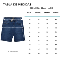 BERMUDA - Jean - Lund - tienda online