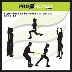 Imagem do Super Bands Proaction Power Band - 4.4 PRETA