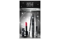 Make Up For Ever Extravagant Glamour Kit Batom Lápis Rímel - comprar online