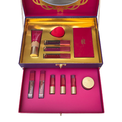 Estojo de Maquiagem - Eudora Niina Secrets - Kit com 1 Base, 8 batons, 1 paleta, 1 esponja, 1 primer - loja online