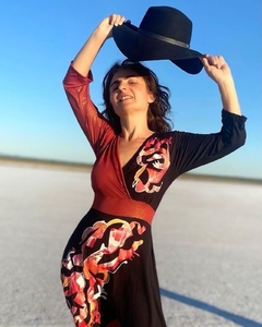 VESTIDO PICOS corto - KOHAN Arte Portátil