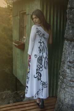 VESTIDO IPANEMA EVASSE Largo - comprar online