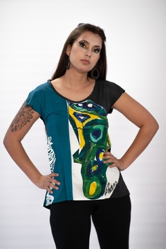 REMERA RETAZO