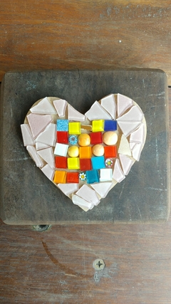 Kit Mosaico coração 1