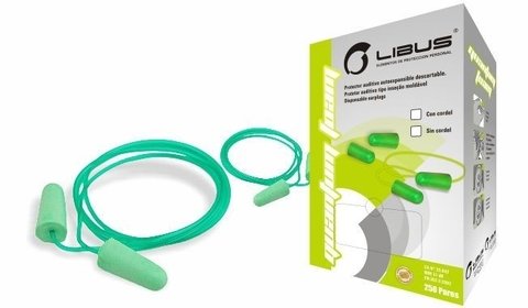 TAPON LIBUS QUANTUM FOAM C/ CORDEL ( X 250 UN )
