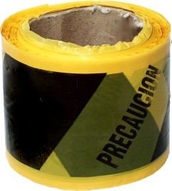 CINTA PRECAUCIÓN AMARILLA Y NEGRA