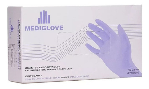 GUANTE NITRILO DESCARTABLE LAVANDA - comprar online