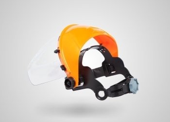 SOPORTE PARA VISOR FACIAL C/ ARNES A CREMALLERA