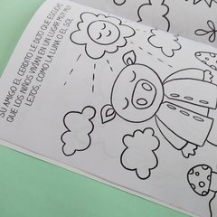 Cuento para colorear en internet