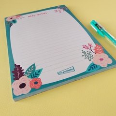 Imagen de Block Mis Notas Plantario + Block A6 de regalo