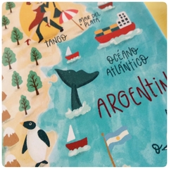 Bitácora de viajes Argentina ilustrada - comprar online
