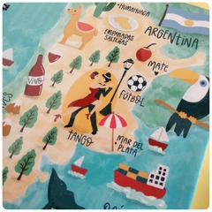 Bitácora de viajes Argentina ilustrada en internet