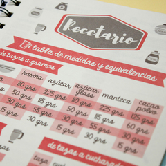 Recetario Blanco - comprar online