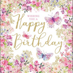 SERVILLETAS DECOUPAGE BIRTHDAY