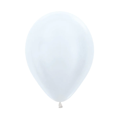 GLOBO PERLADO BLANCO