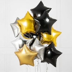 GLOBO ESTRELLA PLATEADA SATIN en internet