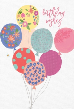 TARJETA GLOBOS