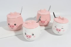 TAZA CHANCHITO BLANCO