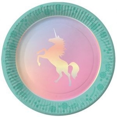 PLATOS UNICORNIO IRIDISCENTE