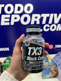 TX3 BLACK CUTS X 60 CAPS - GENTECH