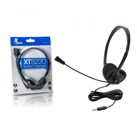 AURICULAR XTECH C/MIC XTS-220 WIRED