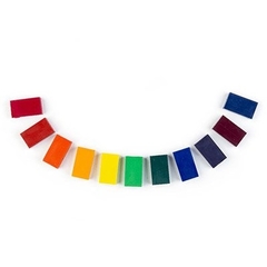 Kit Pastas y Pastero de Lienzo - Crayones de cera 12 colores (Hechos en Alemania) - comprar online