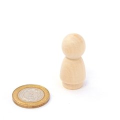 Muñeco de madera chico (unidad) - comprar online