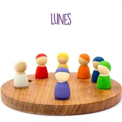 Calendario Semanal Waldorf Montessori - Lo de Rodolfo - Juguetes Waldorf