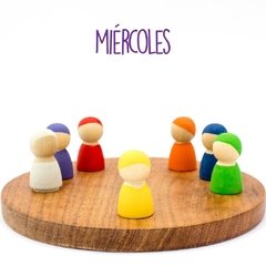 Imagen de Calendario Semanal Waldorf Montessori
