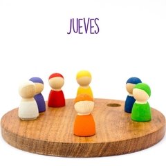 Calendario Semanal Waldorf Montessori