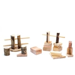 Bloques naturales - 20 piezas - comprar online