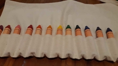 Bastones - Crayones de cera 12 colores (Hechos en Argentina) en internet