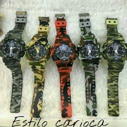 camuflado g shock