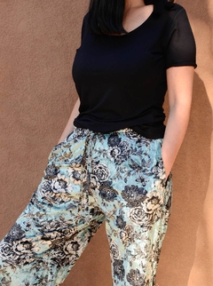 PANTALON CELESTE - comprar online