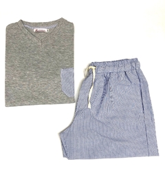 Pijama Lines Azul - comprar online