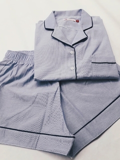 Pijama LITTLE LINES BLUE - comprar online