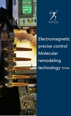 Titan tesoura desfiadeira dentes na lâmina superior - loja online