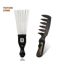 Set de pentes para cabelo Retro (Afro e para textura)