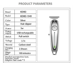 Kemei KM-1949 Profesional Hair Trimmer na internet